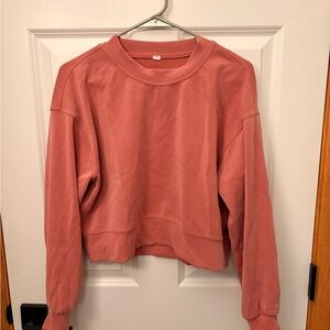 lululemon athletica Dusty Rose Sweatshirt